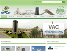 Tablet Screenshot of fiedmc.com.pk